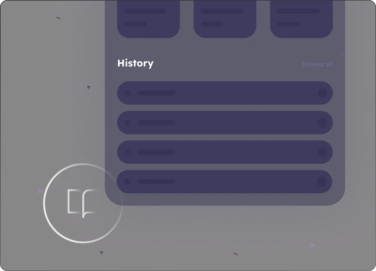vpn history blank